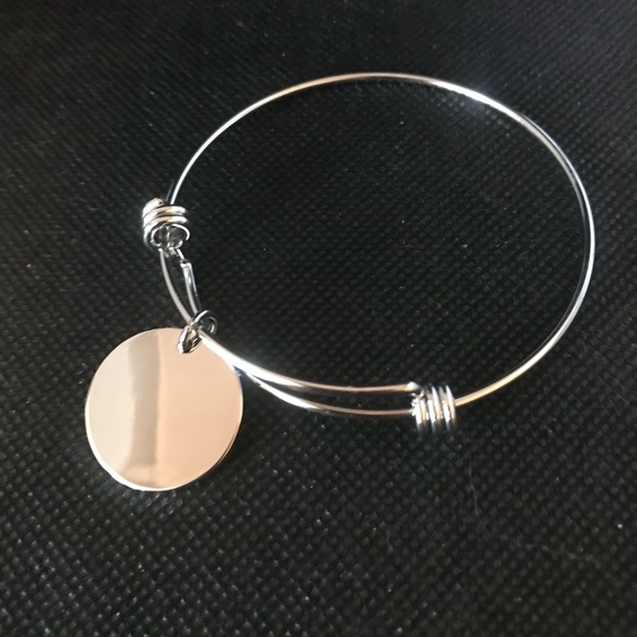 BRAVER Bracelet Silver Color Stainless Steel Expandable Adjustable Bangle NEW - Picture 6 of 8